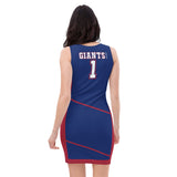 ThatXpression Fashion Giants Swag Themed Racerback Dress