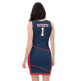 ThatXpression Fashion Patriots Swag Themed Racerback Dress