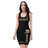 ThatXpression Fashion Fitness His & Hers Saints Super Fan Home Team Dress