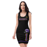 ThatXpression Fashion Fitness Vikings Themed Home Team Superfan Dress