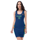 ThatXpression Fashion Miami Home Team Camouflage Racerback Jersey Type Dress
