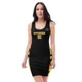 ThatXpression Fashion Pittsburgh Home Team Camouflage Racerback Jersey Type Dress