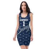 ThatXpression's Brand Appreciation Cowboys Themed Racerback Dress