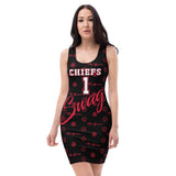 ThatXpression's Brand Appreciation Chiefs Themed Racerback Dress