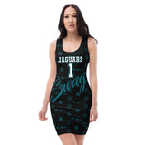 ThatXpression's Brand Appreciation Jaguars Themed Racerback Dress
