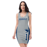 ThatXpression Home Team Indianapolis Jersey Themed Dress