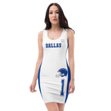 ThatXpression Home Team Dallas Jersey Themed Dress