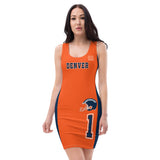 ThatXpression Home Team Denver Jersey Themed Dress