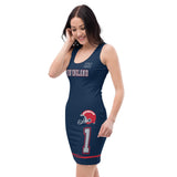 ThatXpression Fashion Fitness Patriots Themed Super Fan Home Team Dress