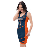 ThatXpression Fashion Broncos Swag Themed Racerback Dress
