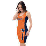 ThatXpression Home Team Chicago Jersey Themed Dress