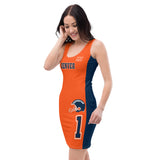 ThatXpression Home Team Denver Jersey Themed Dress