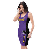 ThatXpression Home Team Minnesota Jersey Themed Dress