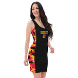 ThatXpression Fashion Kansas City Home Team Camouflage Racerback Jersey Type Dress