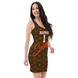 ThatXpression's Brand Appreciation Browns Themed Racerback Dress