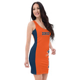 ThatXpression Home Team Denver Jersey Themed Dress