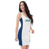 ThatXpression Home Team Miami Jersey Themed Dress