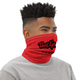 ThatXpression Fashion Fitness Mentality Black & Red Kneck Gaiter