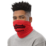 ThatXpression Fashion Fitness Mentality Black & Red Kneck Gaiter
