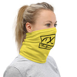 ThatXpression Fashion Fitness TX Yellow & Black Neck Gaiter