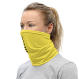 ThatXpression Fashion Fitness TX Yellow & Black Neck Gaiter