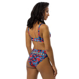 ThatXpression Fashion Navy Red Camo Tennessee Themed High-waisted Bikini