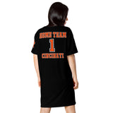 ThatXpression Home Team Cincinnati Jersey Themed T-shirt dress