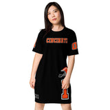ThatXpression Home Team Cincinnati Jersey Themed T-shirt dress