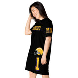 ThatXpression Home Team Minnesota Jersey Themed T-shirt dress