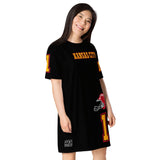 ThatXpression Home Team Kansas City Jersey Themed T-shirt dress