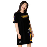 ThatXpression Home Team Minnesota Jersey Themed T-shirt dress