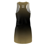 ThatXpression Fashion B2S Black Gold Designer Tunic Racerback Dress