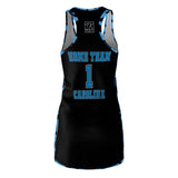 ThatXpression Fashion Carolina Home Team Camo Racerback Jersey Dress