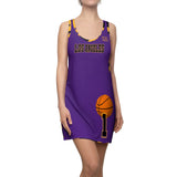 ThatXpression Fashion Los Angeles Home Team Camo Racerback Jersey Dress