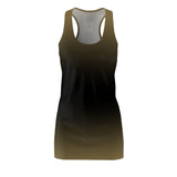 ThatXpression Fashion B2S Black Gold Designer Tunic Racerback Dress