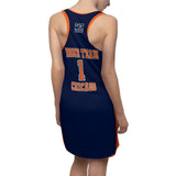 ThatXpression Fashion Chicago Home Team Racerback Jersey Dress