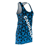 ThatXpression Fashion D'Cut Carolina Black Blue Designer Tunic Racerback