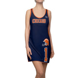 ThatXpression Fashion Chicago Home Team Racerback Jersey Dress