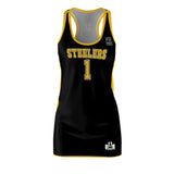 ThatXpression Fashion Racerback Jersey Themed Steelers Dress PSKIT