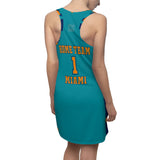 ThatXpression Fashion Miami Home Team Camo Racerback Jersey Dress