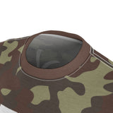 ThatXpression Fashion Train Hard & Takeover Camo Fists Unisex T-shirt CT73N