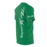 ThatXpression Fashion Thumbs Up Green White Unisex T-Shirt CT73N