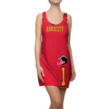 ThatXpression Fashion Kansas City Home Team Camo Racerback Jersey Dress