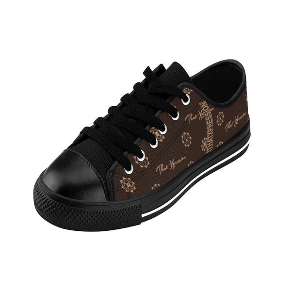 ThatXpression Fashion's Elegance Collection Brown and Tan Men's Sneakers