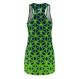 ThatXpression Fashion D'Cut Seattle Navy Gold Designer Tunic Racerback