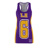 ThatXpression 6 Big Print Los Angeles Jersey Themed Top