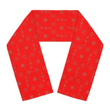ThatXpression Fashion Elegance Designer V226 Tan Red Scarf