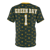 ThatXpression Elegance Men's Packers Green Gold Green Bay S13 Designer T-Shirt