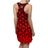 ThatXpression Fashion D'Cut Atlanta Black Red Designer Tunic Racerback