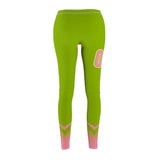 ThatXpression Ai3 Pink Green 08 Spandex Leggings